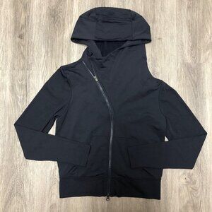 Athleta Women's Size Small Malabar Hoodie Sweatshirt Track Jacket Full Zip Up